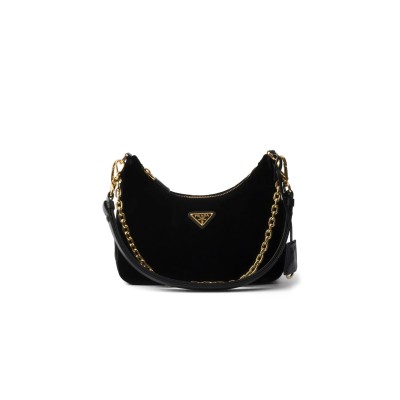 PRADA RE-EDITION MINI SHEARLING BAG 1BC204 (22*18*6cm) 